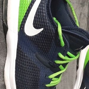 Seahawks Nike air max typha 2 size 10 1/2 worn very little with no scuffs.